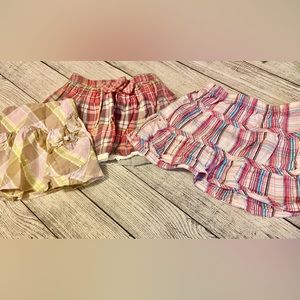 Bundle of cute toddler skirts